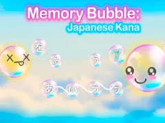 Permainan Memory Bubble: Japanese Kana secara online