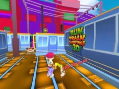 Permainan Train Surf Run 3D secara online
