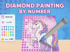 Permainan Diamond Painting by Number secara online