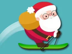 Permainan Avalanche Santa Ski Xmas secara online