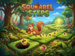 Permainan Squirel Steps secara online