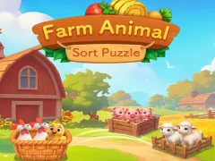 Permainan Farm Animal Sort Puzzle secara online
