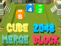 Permainan 2048 Cube Merge Block secara online