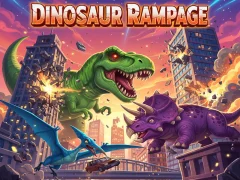Permainan Dinosaur Rampage secara online