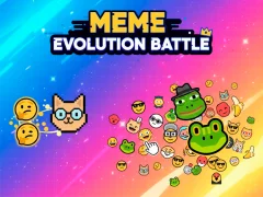 Permainan Meme Evolution Battle secara online