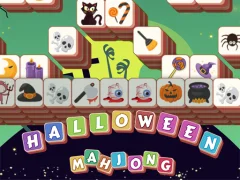 Permainan Halloween Mahjong Tiles secara online