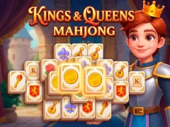 Permainan Kings and Queens Mahjong secara online