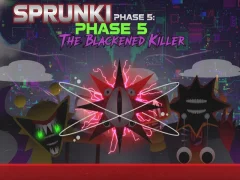 Permainan Sprunki Phase 5: The Blackened Killer secara online