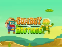 Permainan Cowboys vs. Martians secara online