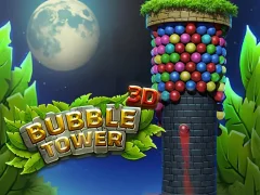 Permainan Bubble Tower 3D secara online