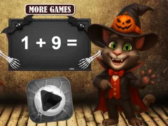 Permainan Halloween Tom Math Challenge secara online
