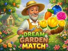 Permainan Match Dream Garden secara online