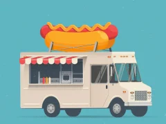 Permainan Food Trucks Jigsaw secara online