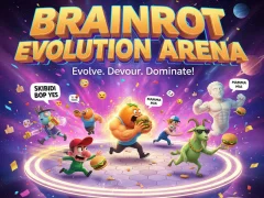 Permainan Brainrot Evolution Arena secara online
