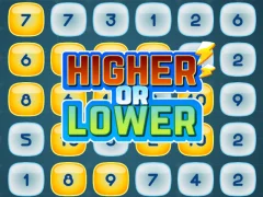 Permainan Higher or Lower secara online