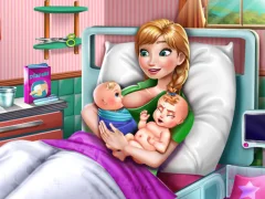 Permainan Ice Princess Twins Birth secara online