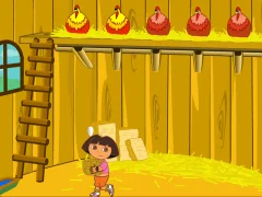 Permainan Dora The explorer Saves the Farm secara online