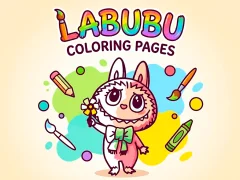 Permainan Labubu Coloring Pages secara online