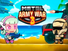 Permainan Metal Army War 3 secara online