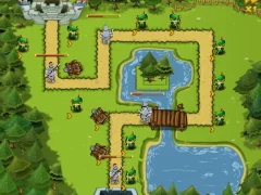 Permainan Medieval Castle Defense secara online