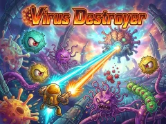 Permainan Virus Destroyer secara online