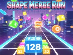 Permainan Shape Merge Run secara online