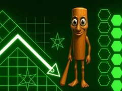 Permainan Tung Tung Sahur in Geometry Dash secara online