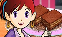 Permainan Sara`s Cooking Class Caramel Nut Brownie secara online