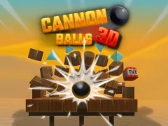 Permainan Cannon Balls 3D secara online