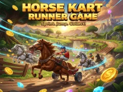 Permainan Horse Kart Runner Game secara online