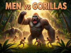 Permainan Men Vs Gorillas secara online