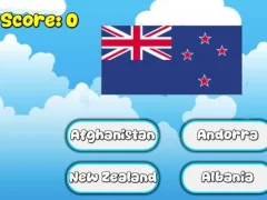 Permainan 195 Country Flag Quiz secara online