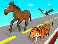 Permainan Animal Transform Race secara online