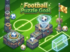 Permainan Football Puzzle Goal secara online