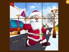 Permainan Christmas Run Puzzle secara online