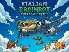 Permainan Italian Brainrot: Puzzle & Battle secara online