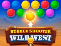 Permainan Bubble Shooter Wild West secara online