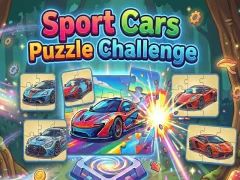 Permainan Sport Cars Puzzle Challenge secara online