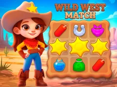 Permainan Wild West Match secara online