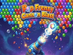 Permainan Pop Frenzy Cannon Blast secara online