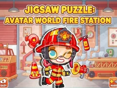 Permainan Jigsaw Puzzle: Avatar World Fire Station secara online