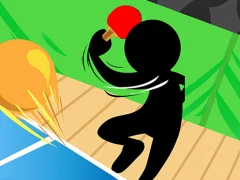 Permainan Stickman Ping Pong secara online