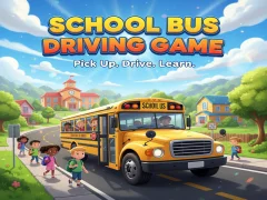 Permainan School Bus Driving Game secara online