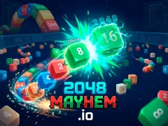 Permainan 2048 Mayhem.io secara online