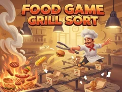 Permainan Food Game Grill Sort secara online