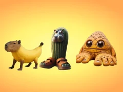 Permainan Italian animals with voice acting secara online