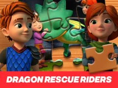 Permainan Dragon Rescue Riders Jigsaw Puzzle secara online