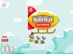 Permainan FlappyCat Crazy Christmas secara online