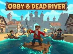 Permainan Obby & Dead River secara online