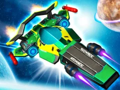 Permainan Cyber Racer Battles secara online